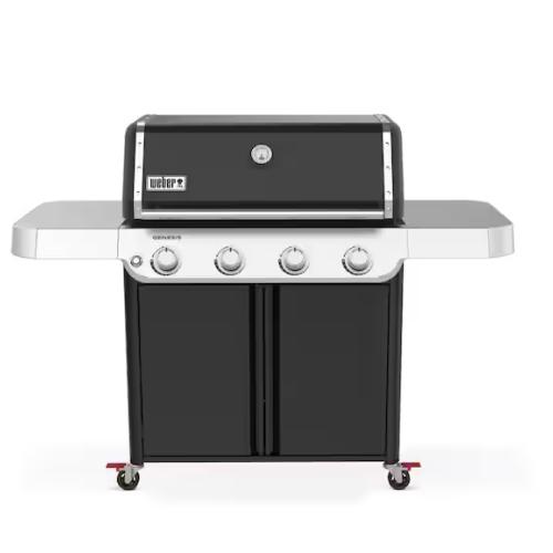 DALLAS LOCATION - Weber Genesis E-415 4-Burner Liquid Propane Gas Grill in Black