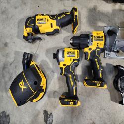 HOUSTON LOCATION - AS-IS (APPEARS LIKE NEW) Dewalt 20-Volt MAX ToughSystem Lithium-Ion 6-Tool Cordless Combo Kit