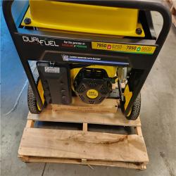 California AS-IS Champion Power Equipment 100592 6250 Watts Gas & Propane Powered Dual-Fuel Portable Generator with CO Shield Technology