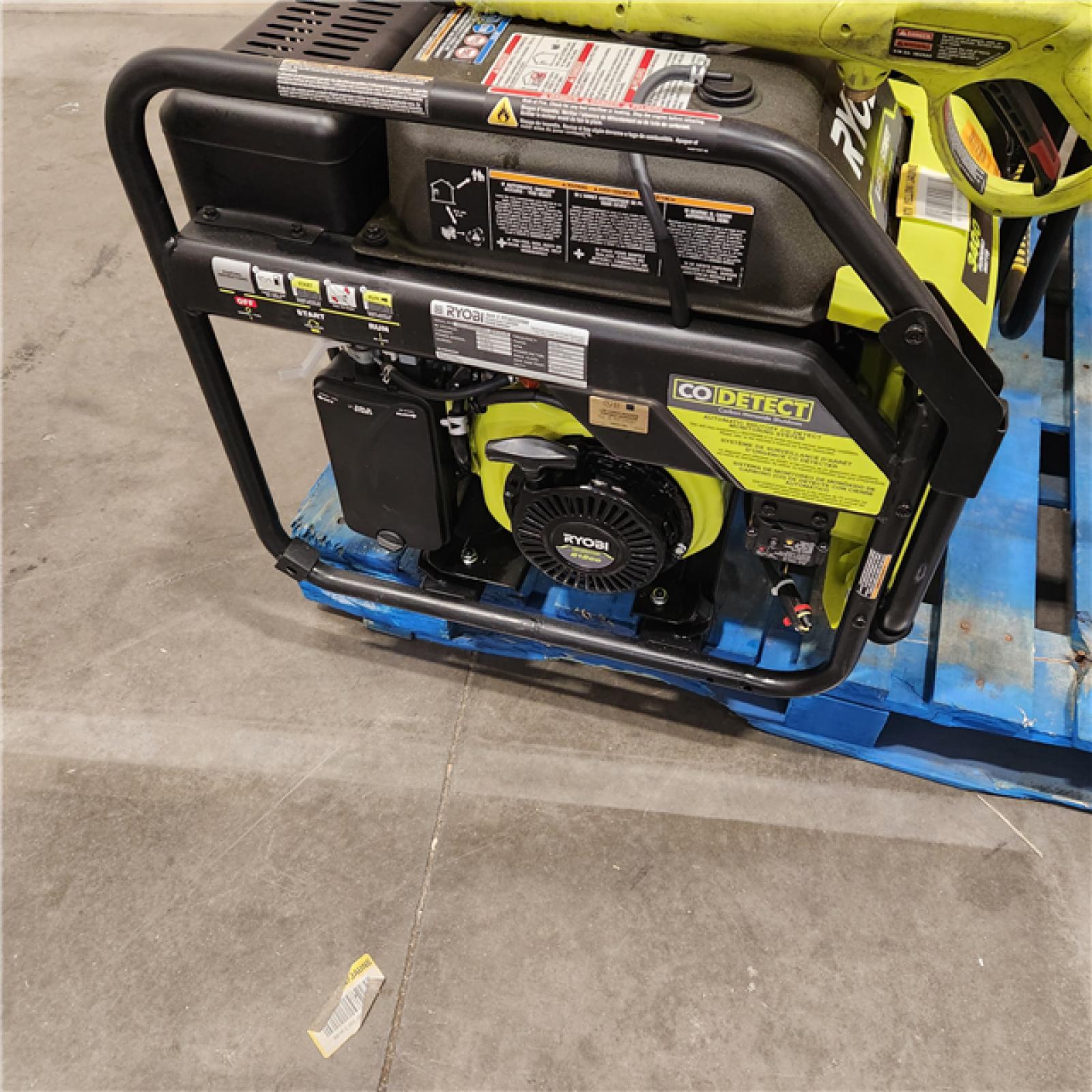 Dallas Location - As-Is RYOBI 4000-Watt Inverter Generator