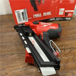 AS-ISRestored Milwaukee 2744-20 M18 FUEL 3-1/2 in. 18-Volt 21-Degree Lithium-Ion Brushless Cordless Framing Nailer (Tool-Only) (Refurbished)