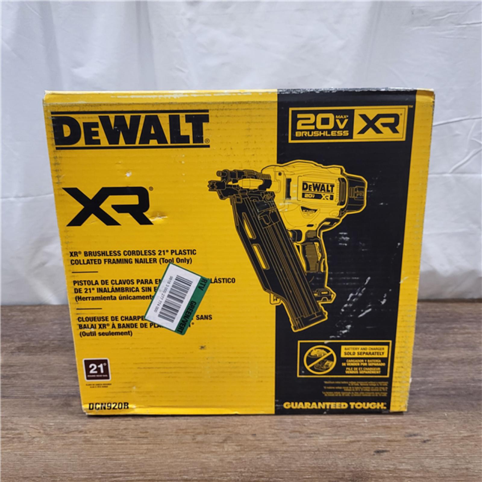 AS-IS 20-Volt 21Â° Cordless Framing Nailer (Tool-Only)