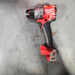 HOUSTON LOCATION - AS-IS Milwaukee 2904-22 Hammer Drill Driver Kit with Batteries  Charger & Tool Case  Red