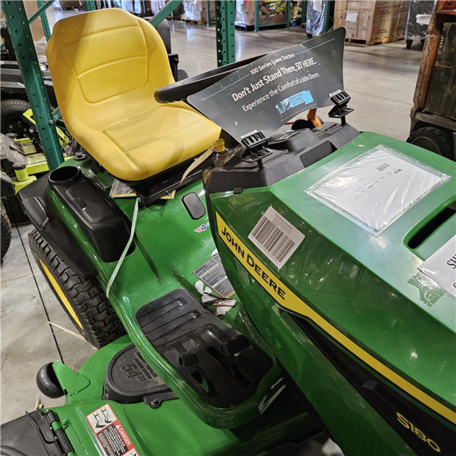 Dallas Location - AS-IS John Deere S180 54-in 24-HP V-twin Gas Riding Lawn Mower