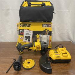 AS-IS DeWalt Flexvolt 60V Max Cordless Grinder  4.5 in; 6 in  Kit  1 KT (115-DCG418X2)