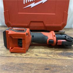 AS IS M18 18V Lithium-Ion Cordless Short Throw Press Tool Kit with 3 PEX Crimp Jaws (2) 2.0 Ah Batteries and Charger