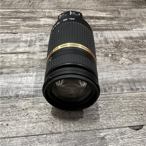 AS-IS Tamron Auto Focus 18-270mm f/3.5-6.3 VC PZD All-In-One Zoom Lens