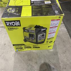 Houston location AS-IS RYOBI Generador Inversor De 2300 Watts Con Bluetooth Y Onda Sinusoidal Pura