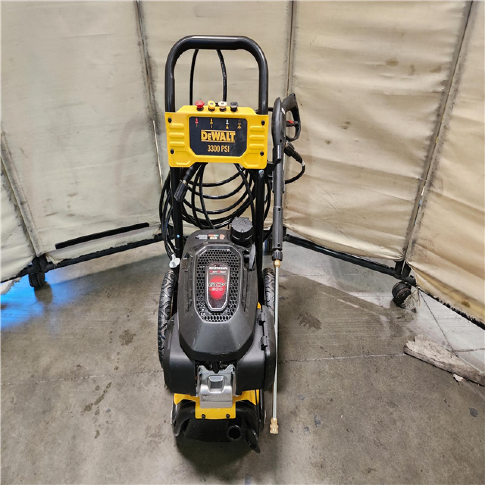 California AS-IS DEWALT 3300 PSI 2.4 GPM Gas Cold Water Pressure Washer with HONDA GCV200 Engine