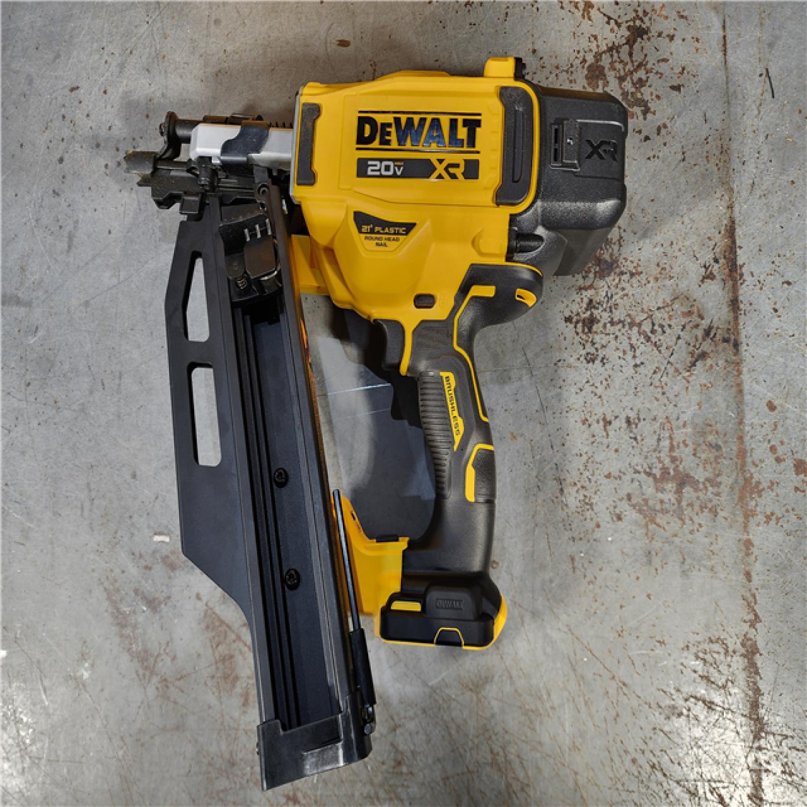 HOUSTON LOCATION - AS-IS DEWALT 20-Volt 21Â° Cordless Framing Nailer (Tool-Only)