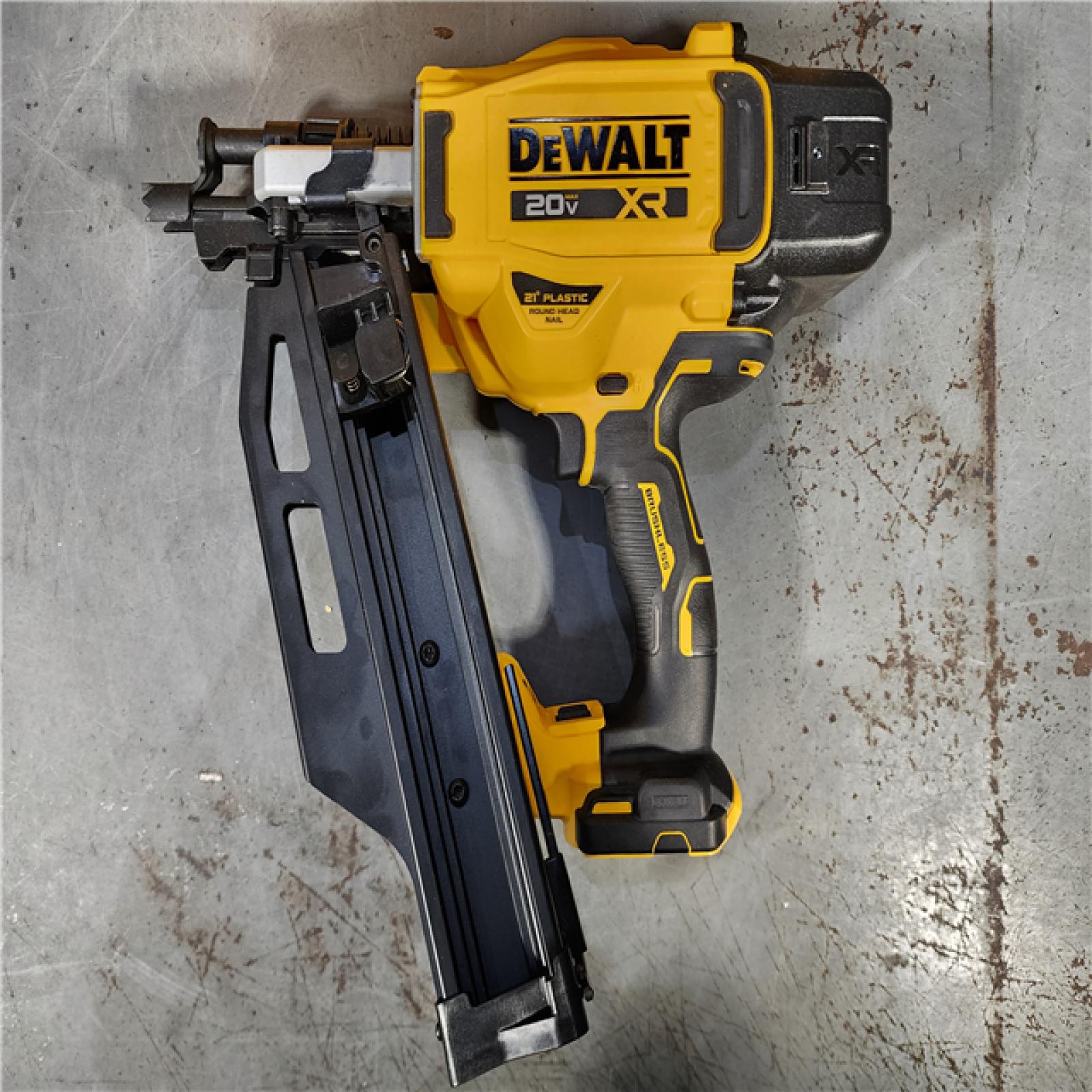 HOUSTON LOCATION - AS-IS DEWALT 20-Volt 21Â° Cordless Framing Nailer (Tool-Only)