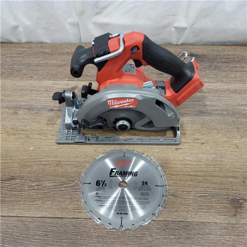 AS-IS M18 FUEL 18V Lithium-Ion Brushless Cordless 6-1/2 in. Circular Saw (Tool-Only)