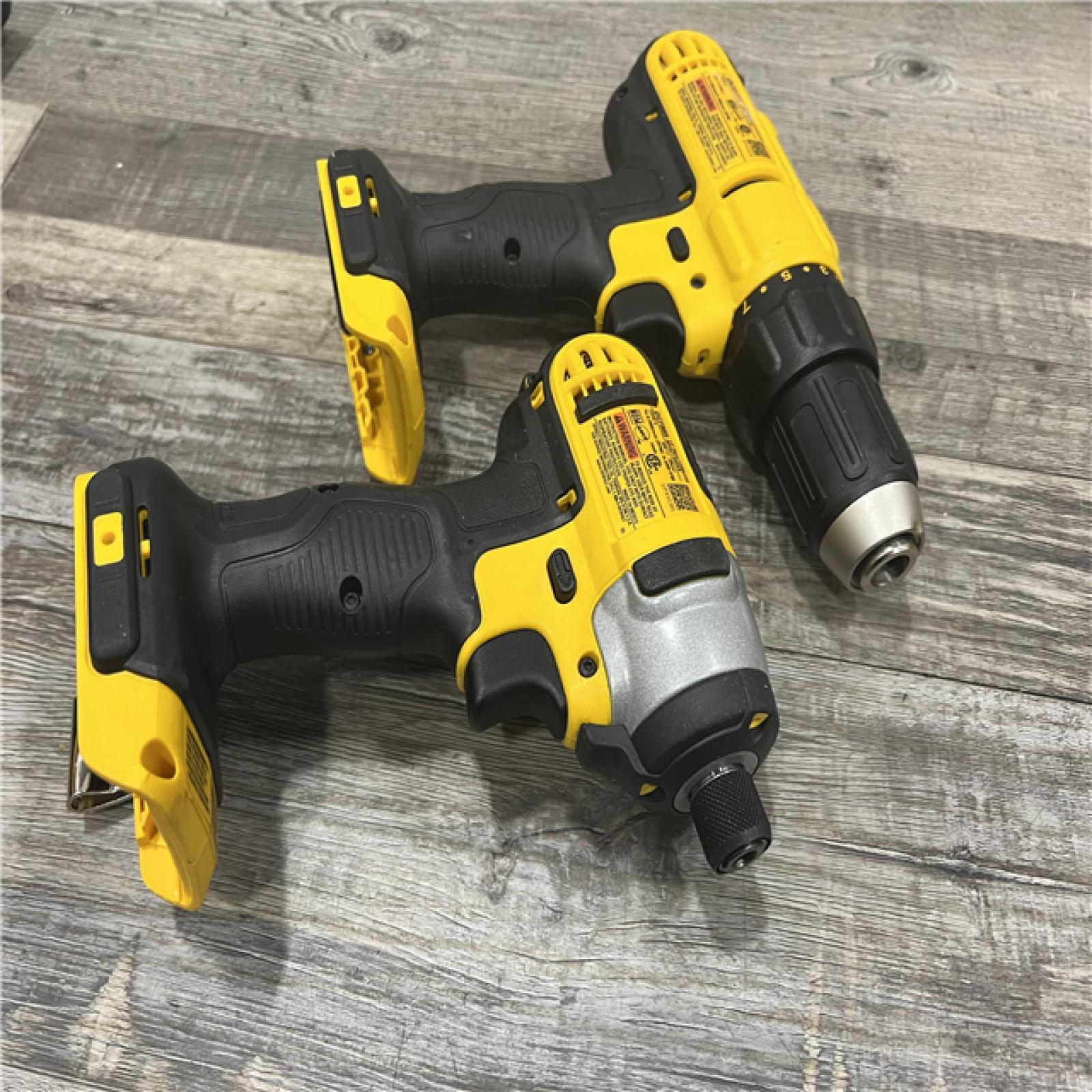 AS-IS DeWALT® 20V MAX Cordless Drill Driver/Impact Driver Combo Kit 1.3 Ah Lithium Ion