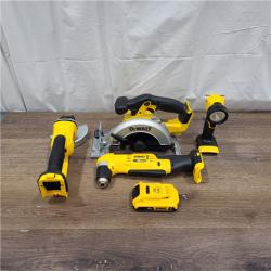 AS-IS Dewalt 20V MAX 9-Tool Power-Tool Combo Kit W/ Soft Case Including 2 Batteries & Charger