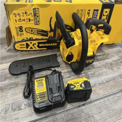 AS-IS DEWALT 20V MAX Brushless Cordless 12in. Chainsaw Kit