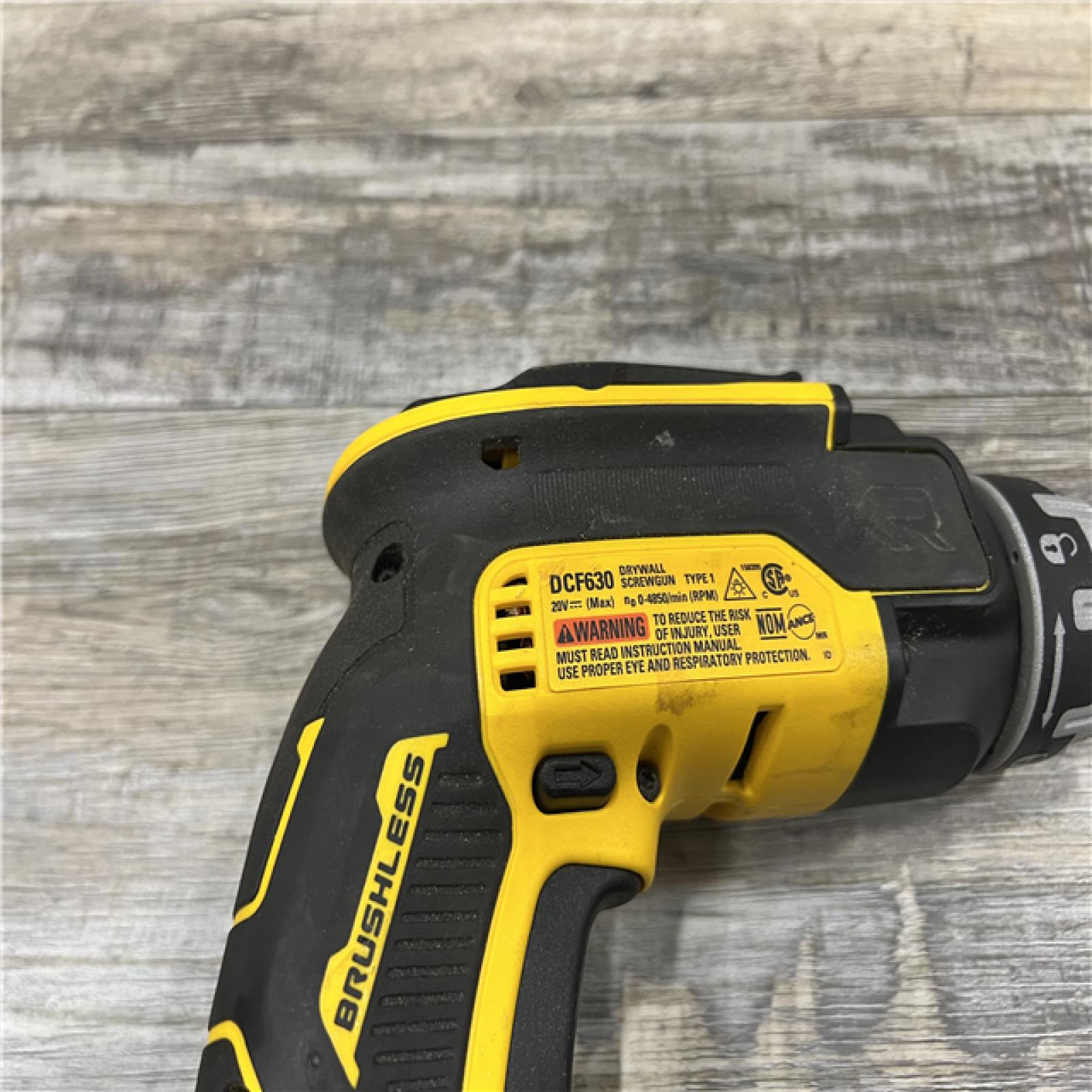 AS-IS DeWalt DCF630B 20V Cordless Brushless Screw Gun (Tool Only)