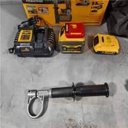 HOUSTON LOCATION - AS-IS DEWALT 20V MAX Cordless Brushless Hammer Drill/Driver 2 Tool Combo Kit with FLEXVOLT ADVANTAGE