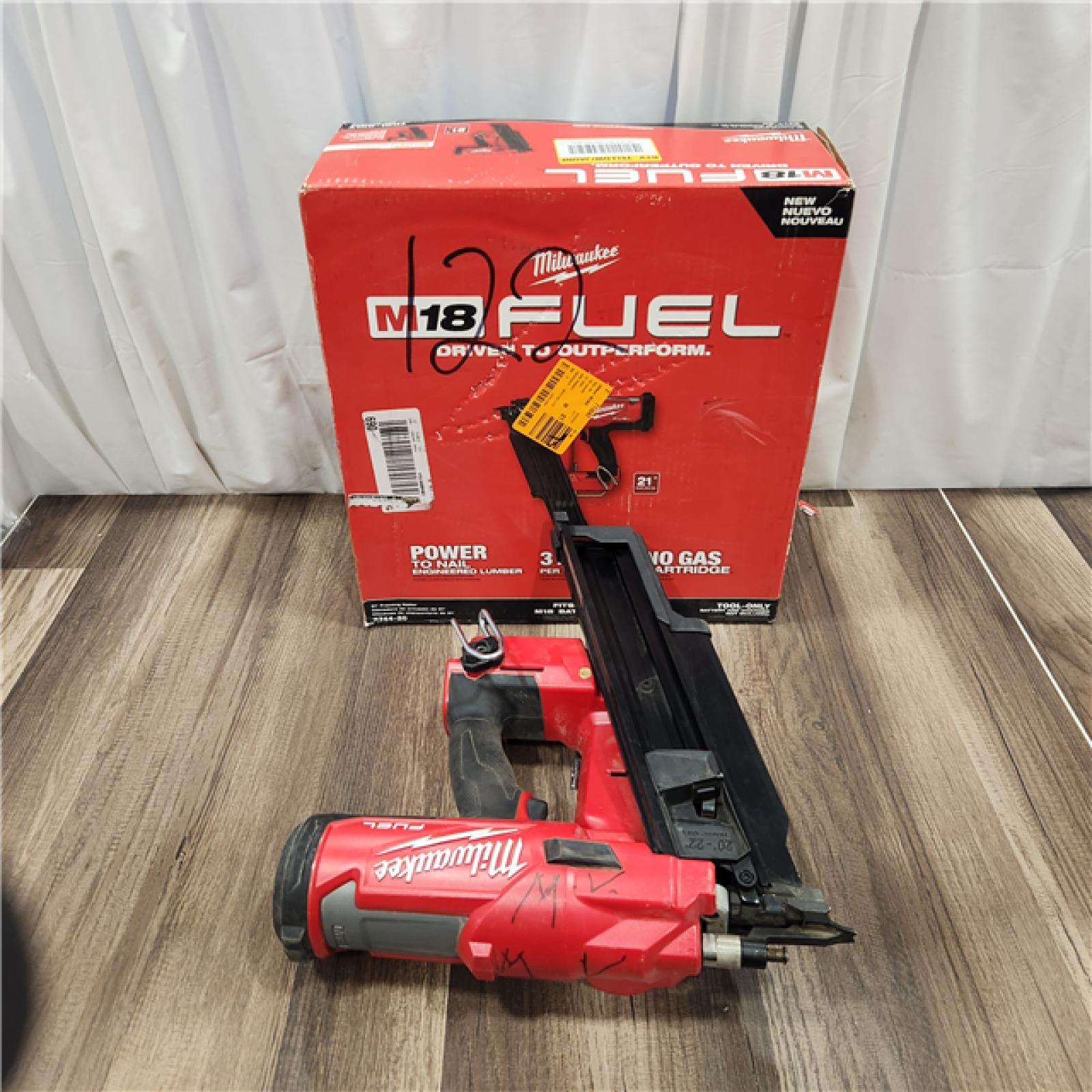 AS IS Milwaukee 2744-20 M18 FUEL 21-Degree Cordless Framing Nailer (Tool Only)