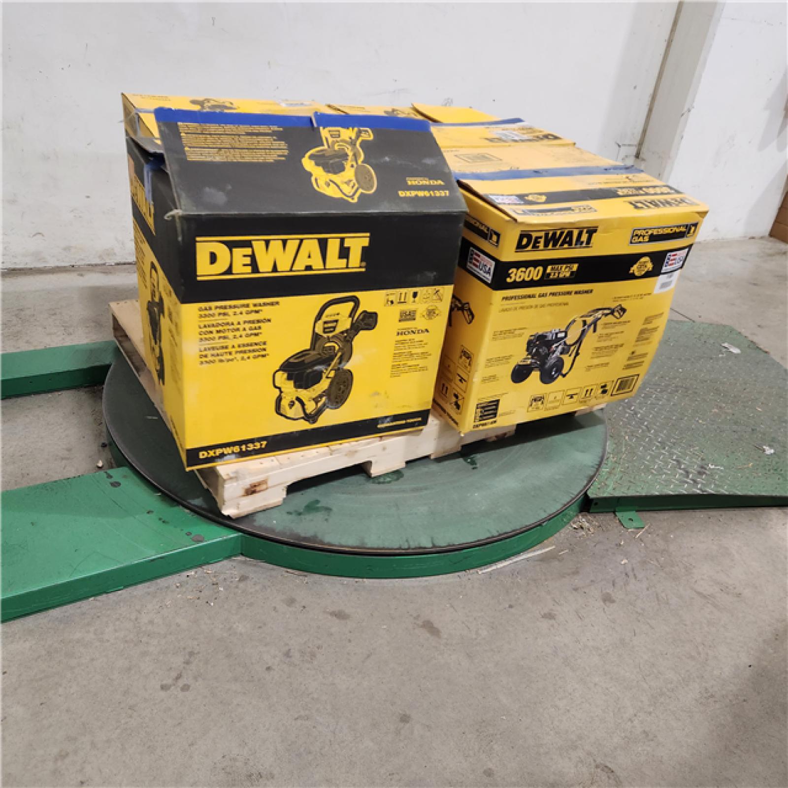 Dallas Location - As-Is DEWALT GAS PRESSURE WASHER (Lot Of 4)