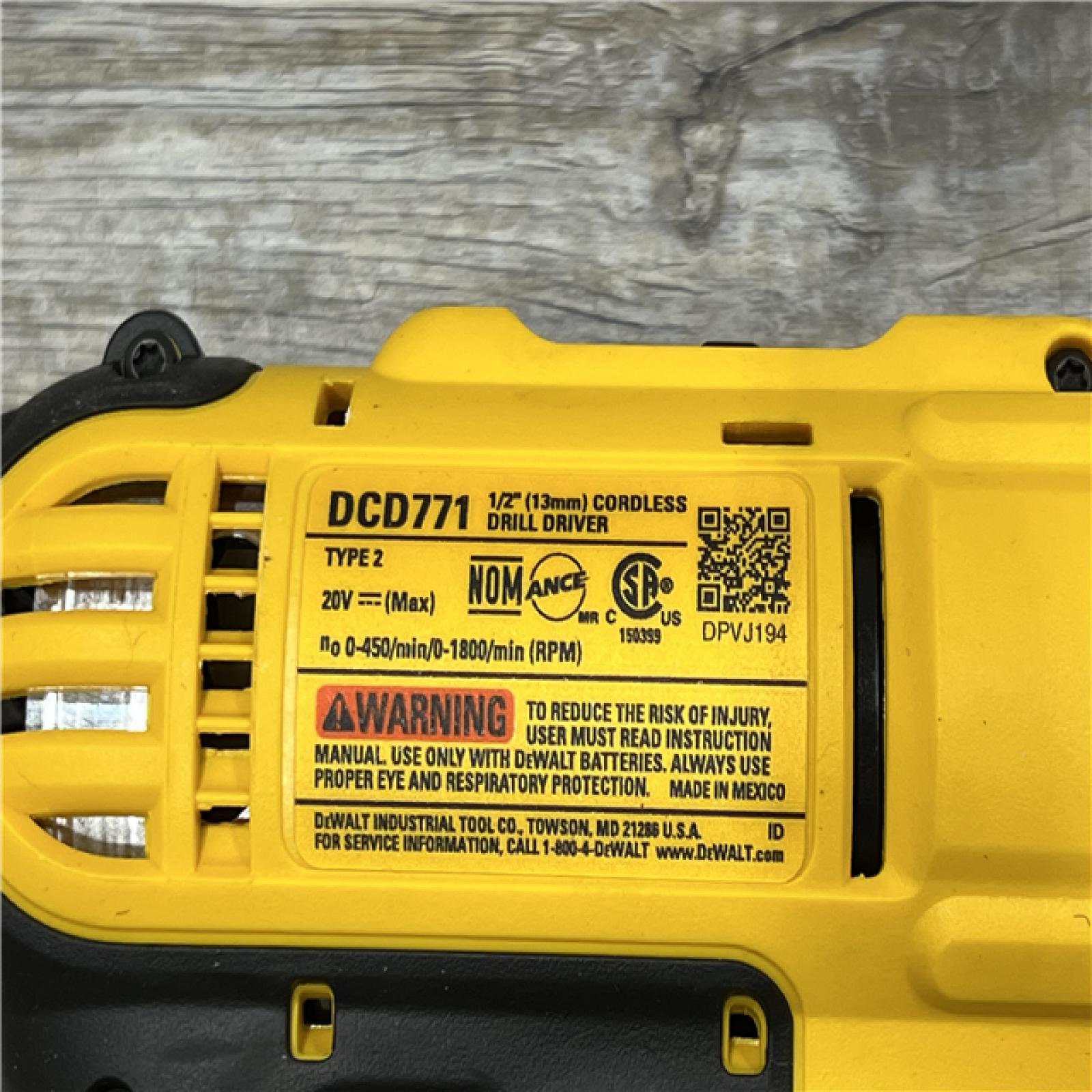 AS-IS DeWALTA® 20V MAX Cordless Drill Driver/Impact Driver Combo Kit 1.3 Ah Lithium Ion