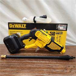 AS-IS Dewalt 20V 550 PSI  1 GPM Cordless Power Cleaner W/ 4 Nozzles Tool-Only DCPW550B