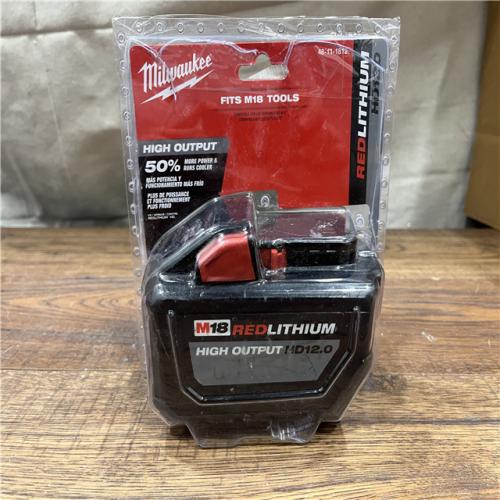 NEW - Milwaukee 48-11-1812 M18 REDLITHIUM High Output 12.0Ah Battery Pack