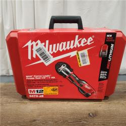 AS-IS Milwaukee M12 Force Logic Press Tool 1/2 in. to 1 in. Kit