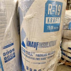 Phoenix Location Knauf Insulation R-19 EcoRoll Kraft Faced Fiberglass Insulation Roll 23 in. x 39.2 ft. x 6-1/4 in. (10-Rolls)