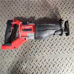 HOUSTON LOCATION - AS-IS Milwaukee M18 Fuel 18V Brushless Super Sawzall Reciprocating Saw 2722-20 (Bare Tool)