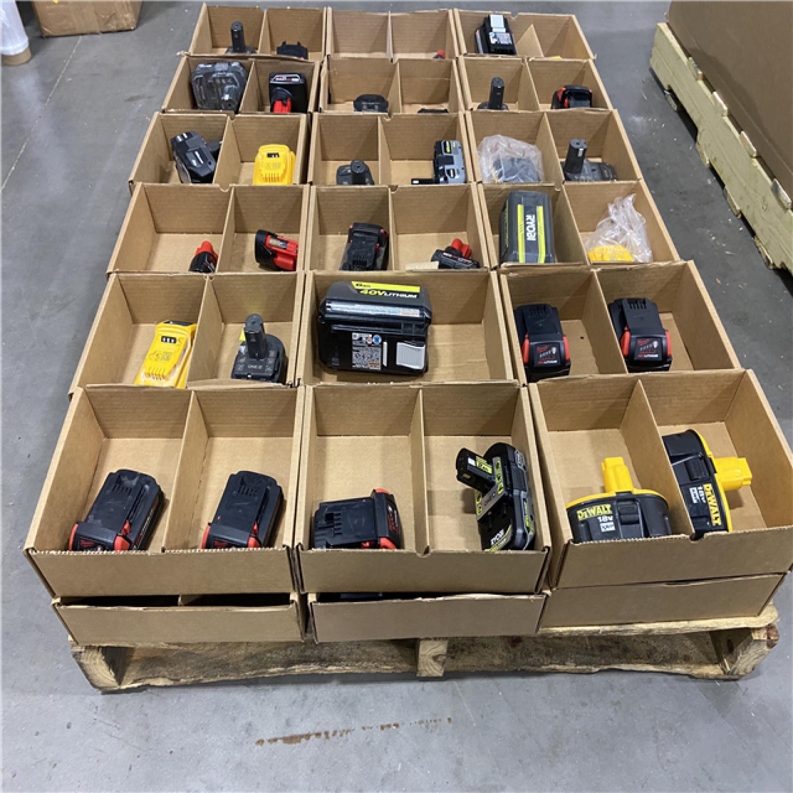 DALLAS LOCATION - AS-IS BATTERY PALLET