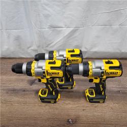 GOOD Dewalt DCD999B 20V MAX Flexvolt 1/2  Cordless Hammer Drill Bare Tool ( LOT of 3)