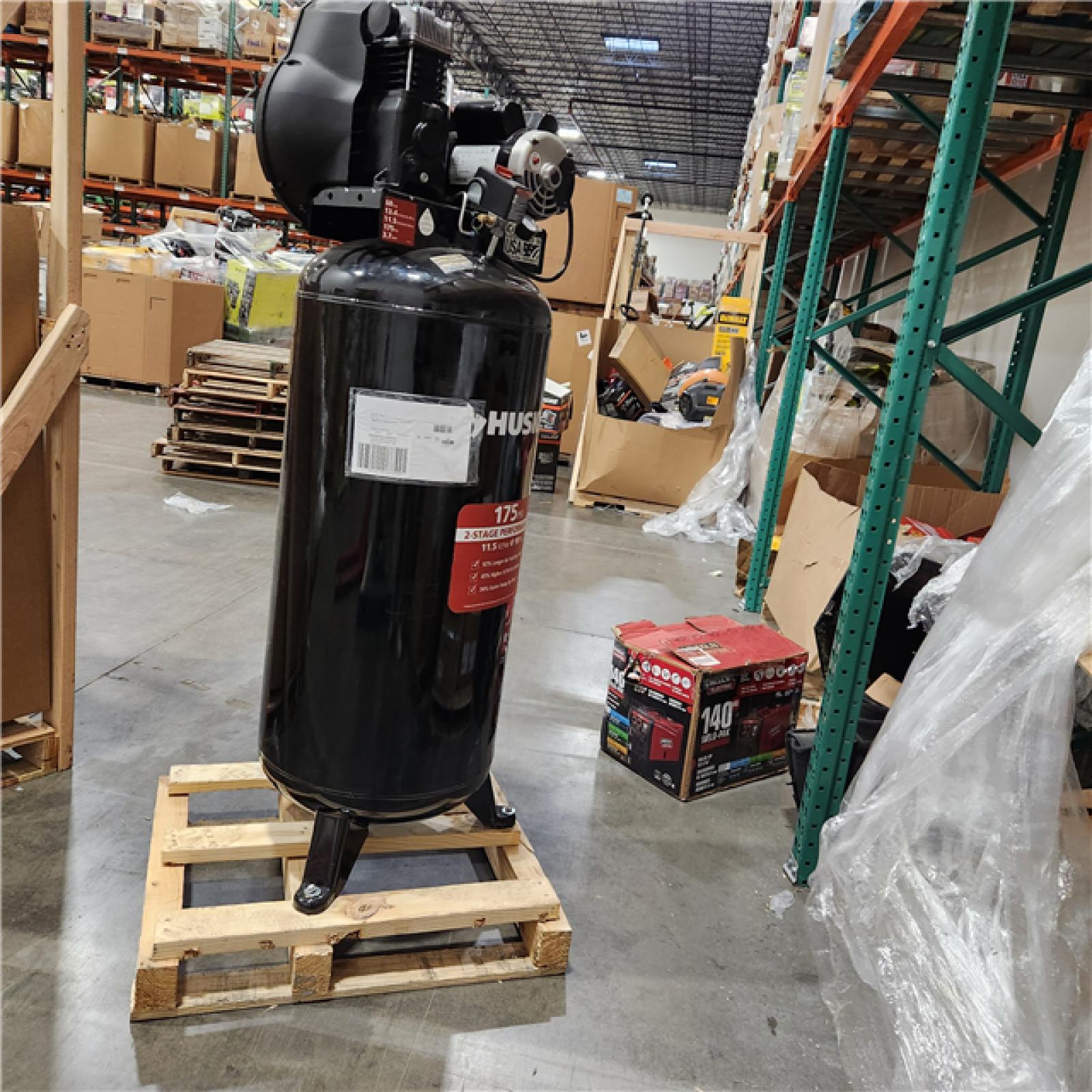 Dallas Location - As-Is Husky 60 Gal. 3.7 HP Air Compressor