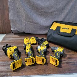 California New DEWALT 4-Tool Combo Kit (2 Batteries, 1 Charger, and Bag Included)