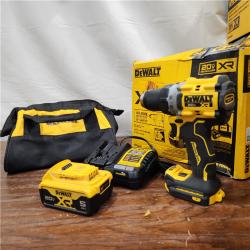 AS-IS DEWALT 20V MAX XR Brushless Cordless 1/2 Drill/Driver Kit