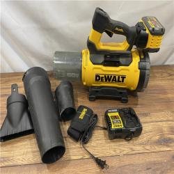 AS IS DEWALT FLEXVOLT 60V MAX 160 MPH 760 CFM Brushless Cordless  and Charger