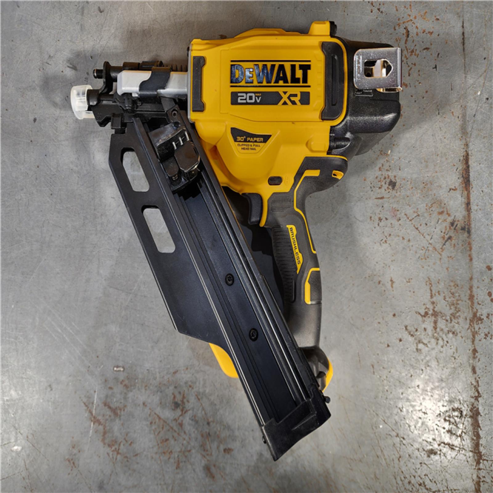 HOUSTON LOCATION - AS-IS (APPEARS LIKE NEW) DEWALT 20-Volt 30Â° Cordless Framing Nailer (Tool-Only)