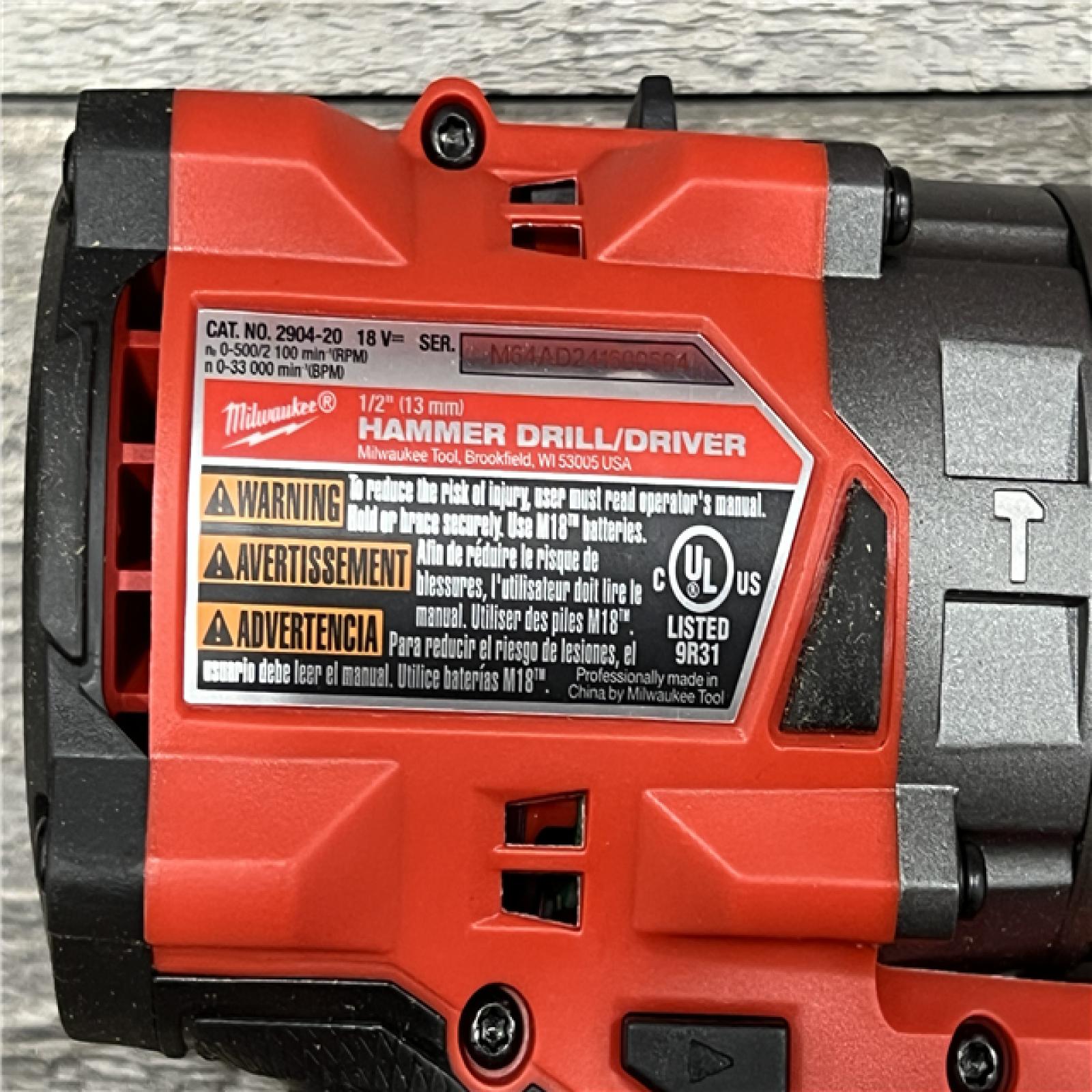 AS-IS Milwaukee M18 FUEL 18V Lithium-Ion Brushless Cordless Combo Kit with Two 5.0 Ah Batteries  1 Charger  2 Tool Bags (7-Tool)