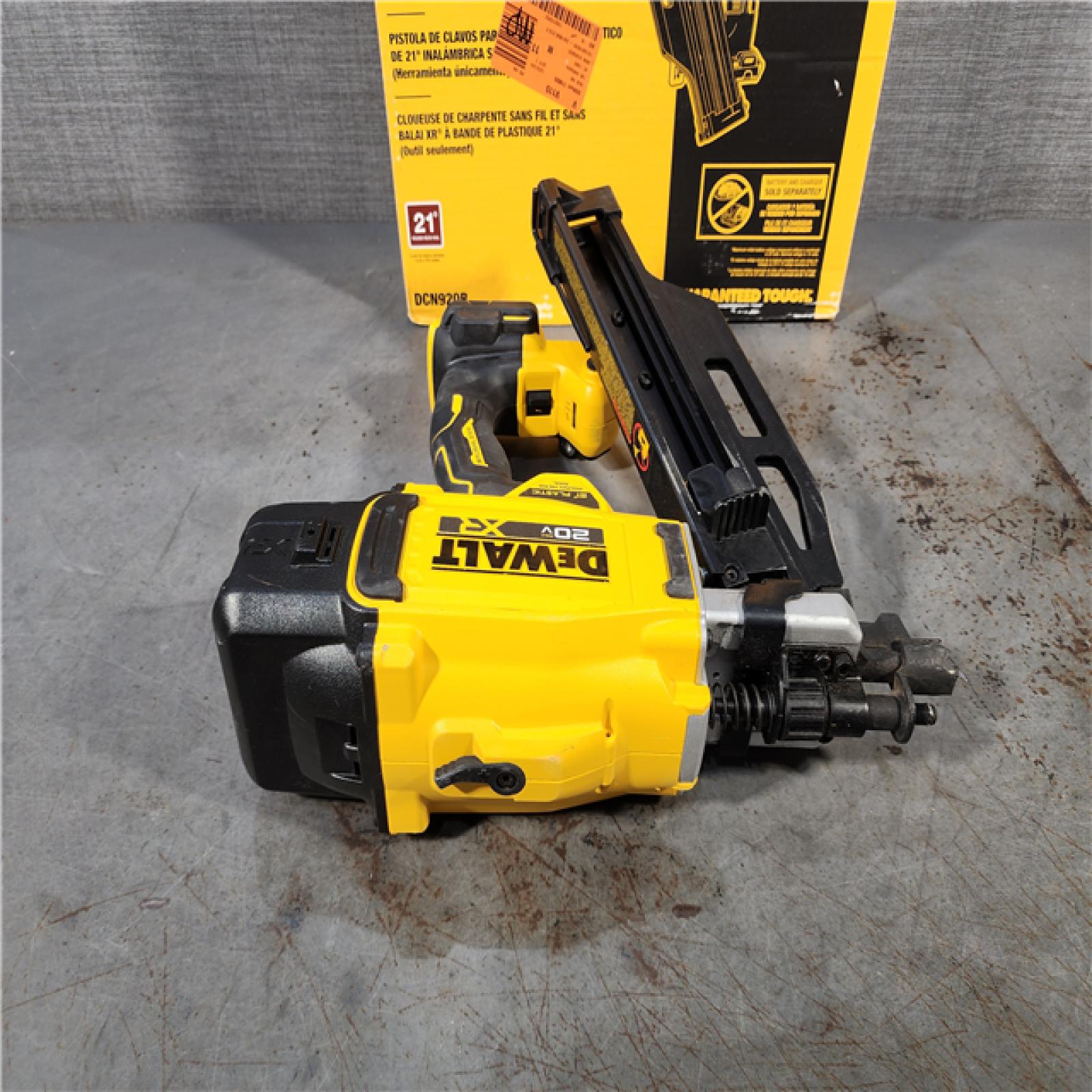 HOUSTON LOCATION - AS-IS DEWALT 20-Volt 21Â° Cordless Framing Nailer (Tool-Only)