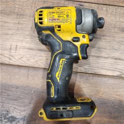 AS-IS DEWALT ATOMIC 20V MAX* Brushless Cordless Compact 1/4 in. Impact Driver Kit