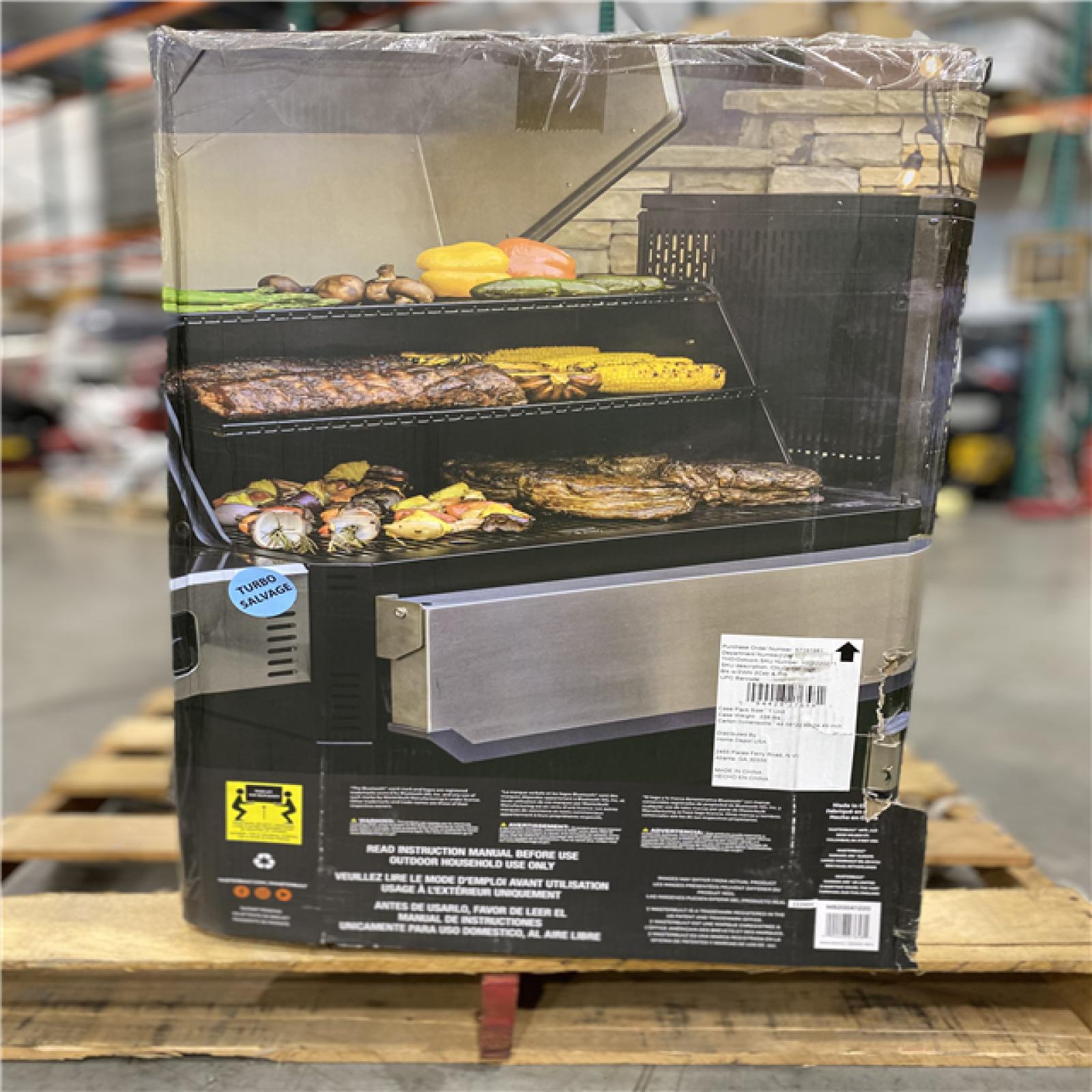 DALLAS LOCATION - Masterbuilt Gravity Series 1050 Digital WiFi Charcoal Grill and Smoker in Black