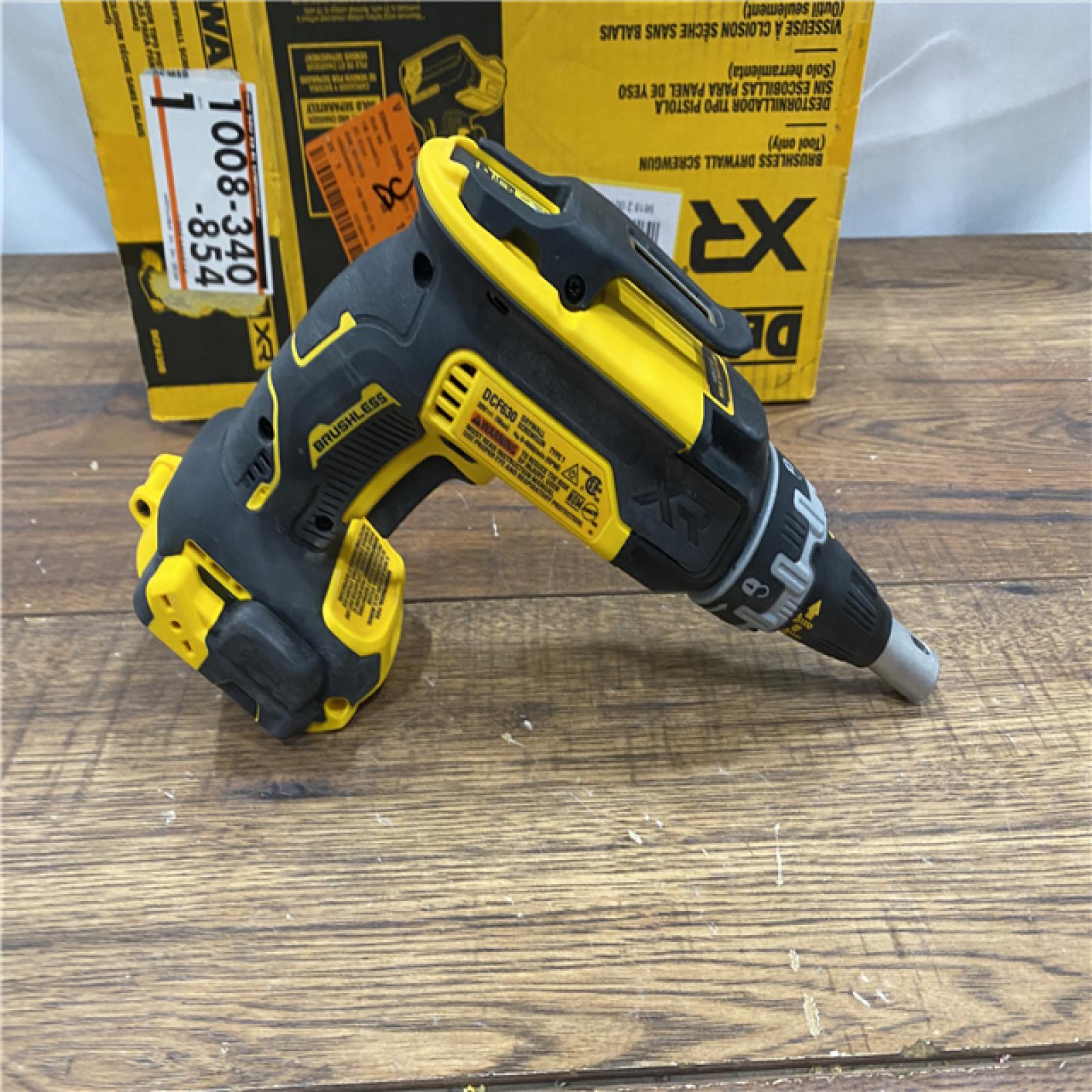 AS IS DeWalt DCF630B 20V Cordless Brushless Screw Gun (Tool Only)