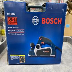 NEW! - Bosch 6.5 Amp 3-1/4 in. Corded Planer Kit with 2 Reversible Woodrazor Micrograin Carbide Blades and Carrying Case