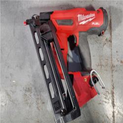 HOUSTON LOCATION - AS-IS Milwaukee 2841-20 18V Cordless Gen II 16 Gauge Angled Finish Nailer (Tool Only)