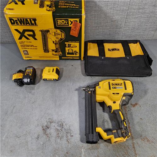 HOUSTON LOCATION - AS-IS DEWALT 20V MAX XR 18 Gauge Brad Nailer Kit