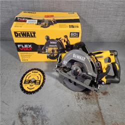 HOUSTON LOCATION - AS-IS (APPEARS LIKE NEW) DEWALT FLEXVOLT 60V MAX Cordless Brushless 7-1/4 in. Wormdrive Style Circular Saw (Tool Only)