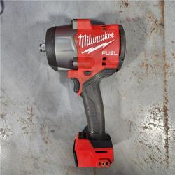 HOUSTON LOCATION - AS-IS Milwaukee M18 1/2 in. Cordless Brushless High Torque Impact Wrench Kit (Battery & Charger)