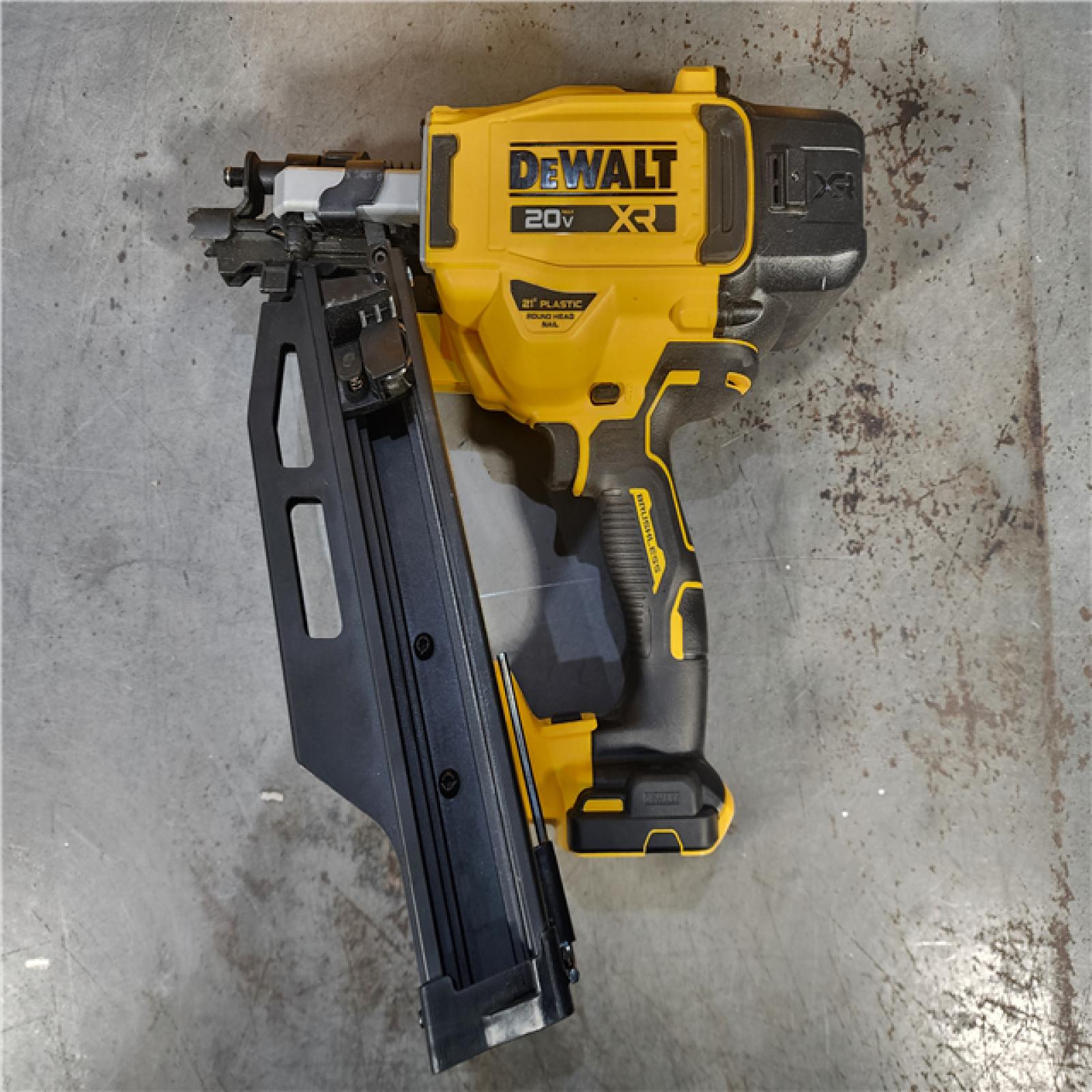 HOUSTON LOCATION - AS-IS DEWALT 20-Volt 21Â° Cordless Framing Nailer (Tool-Only)