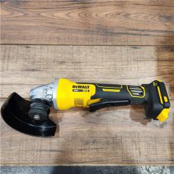 AS-IS 20V XR Cordless 4-1/2. in. to 5 in. Variable Speed Angle Grinder (Tool Only)