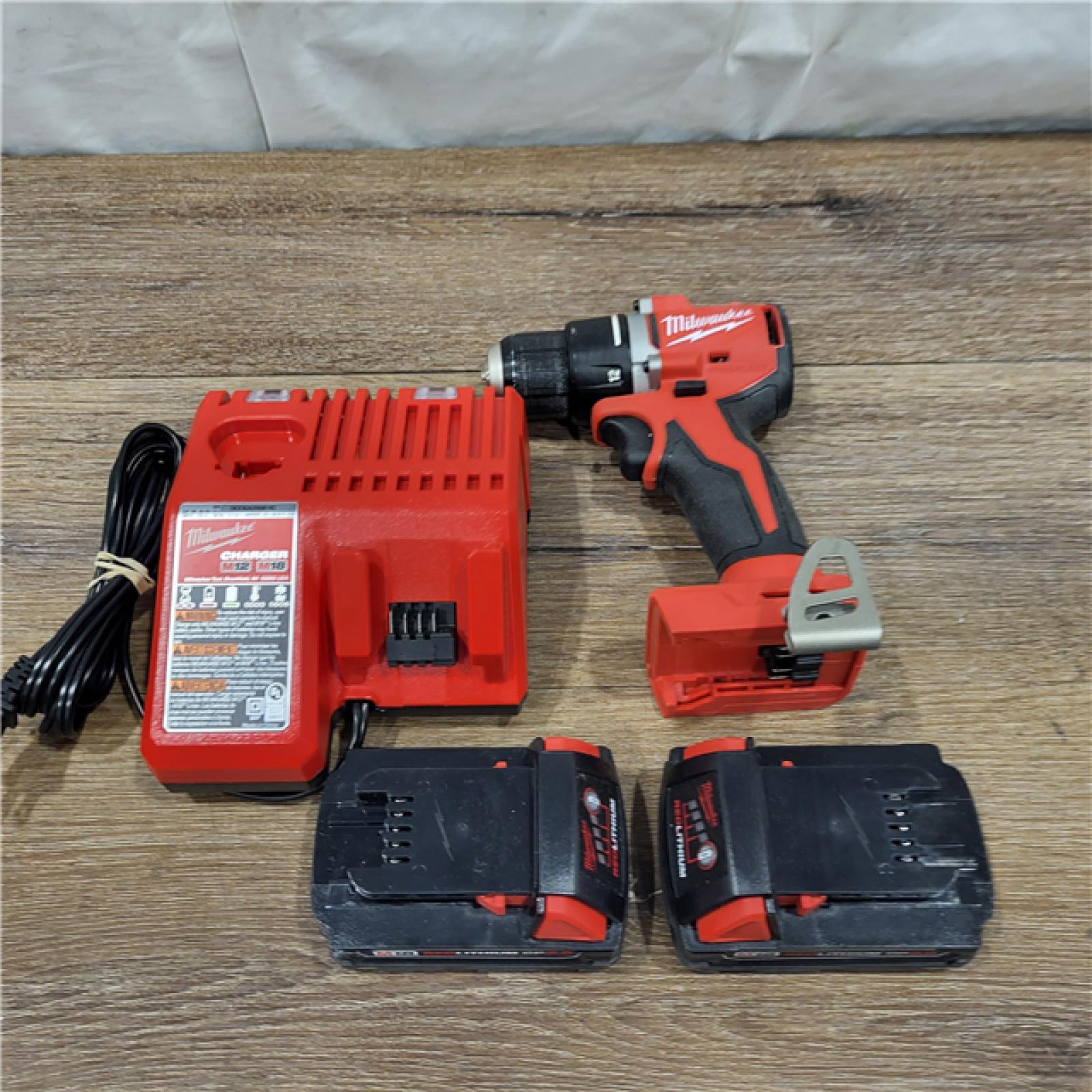 AS-IS Milwaukee M18 3601-22CT Drill/Driver Kit  Battery Included  18 V  1/2 in Chuck