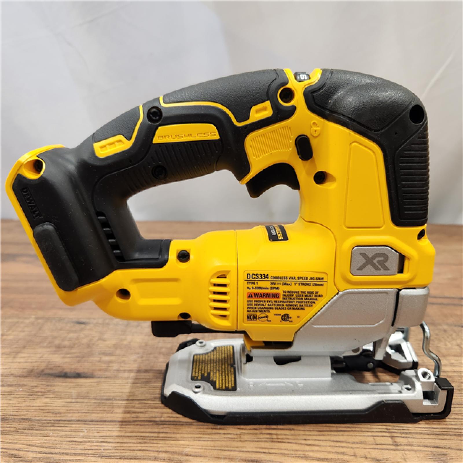 AS-IS 20V MAX XR Cordless Brushless Jigsaw (Tool Only)